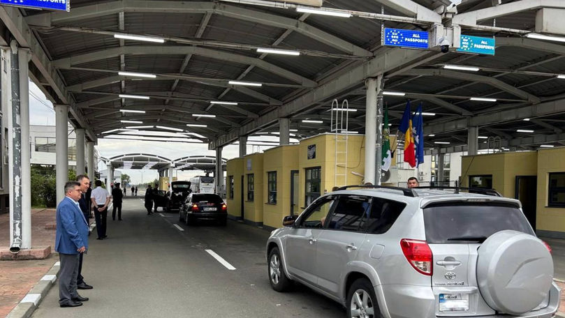Control comun la PTF Giurgiulești–Galați: Primele autoturisme, procesate