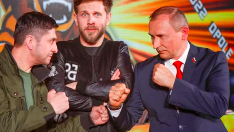 Luptă MMA între sosiile lui Putin și Zelenski: Val de reacții furibunde