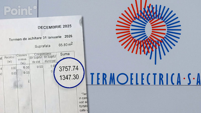 Termoelectrica объяснила причины высоких счетов за тепло за декабрь 2025 года.
