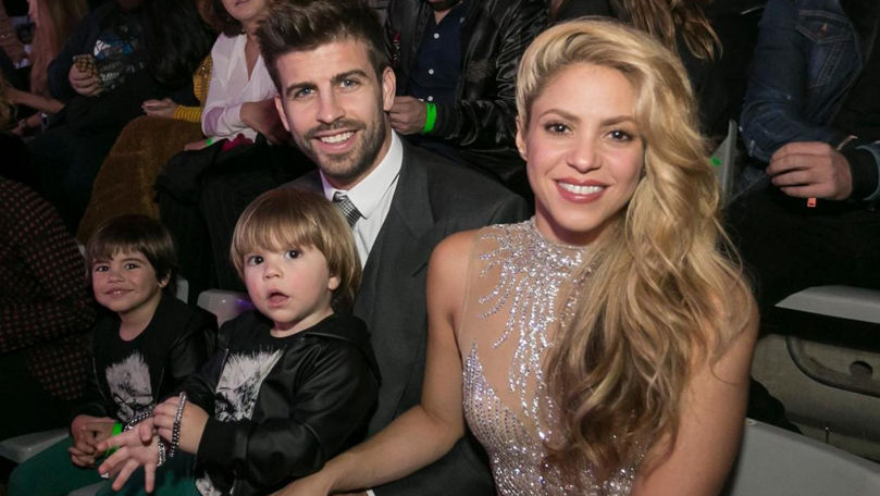 Pique și Shakira au ajuns la un acord privind custodia copiilor