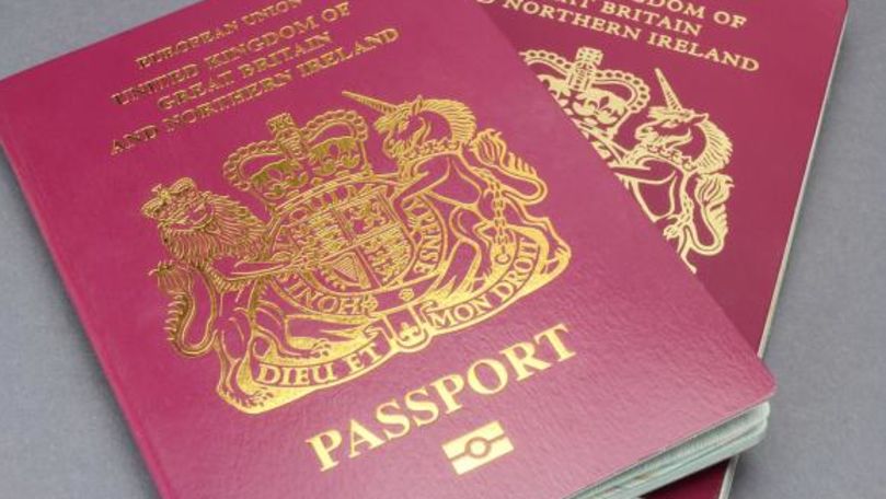 Brexit: Peste 3,5 milioane de pașapoarte ar putea deveni nevalide