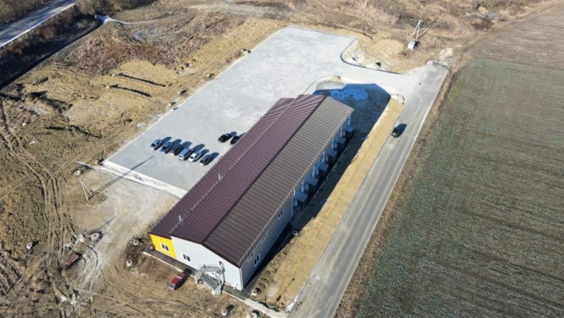 Platformă de încărcare și descărcare de 3.680 m2, construită la Râșcani