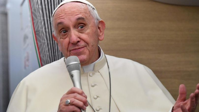 Papa Francisc a binecuvântat accidental o echipă americană de fotbal