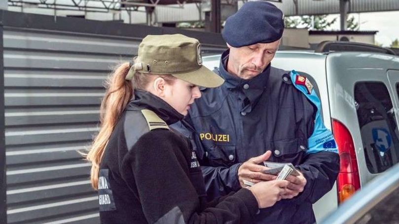 Moldovean fără permis, prins în România la volanul unui TIR