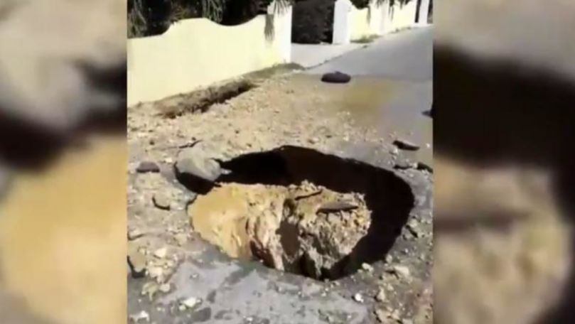 Imagini surprinse în timpul cutremurului de 7,7 din Caraibe