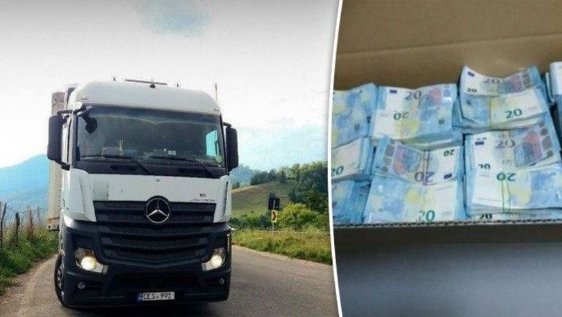 Decizie în cazul șoferului de TIR prins la vamă cu 1,5 milioane de euro