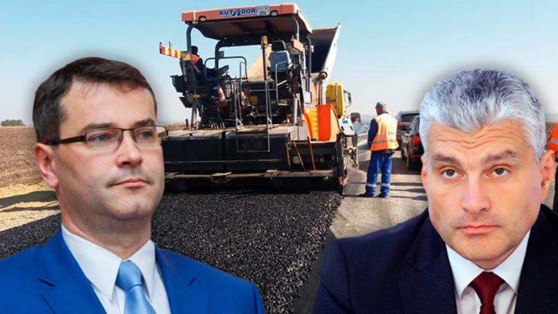 Усатый отвергает обвинения Слусаря о проблемах с тендерами на ремонт дорог. Фото: Point.md