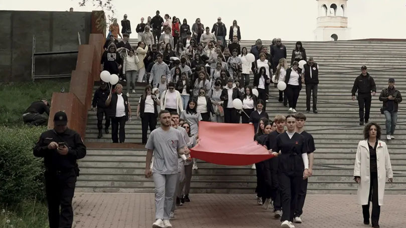 HIV, depresie și speranță: La Bălți a avut loc un marș al solidarității