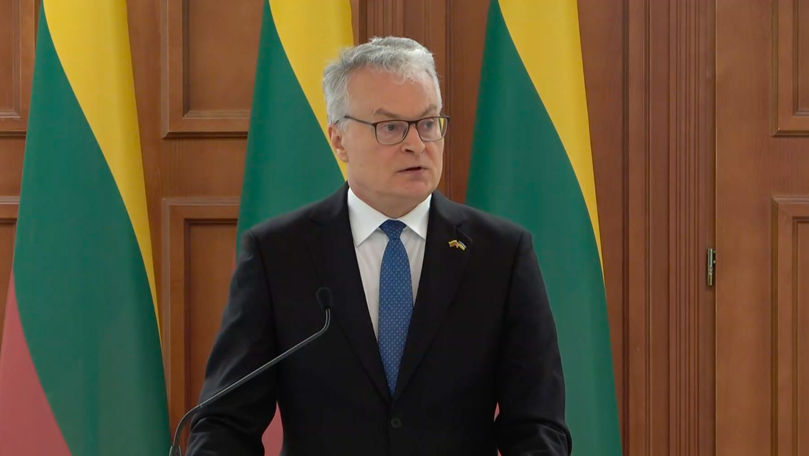 Gitanas Nauseda: Lituania susține aspirațiile de integrare a R. Moldova