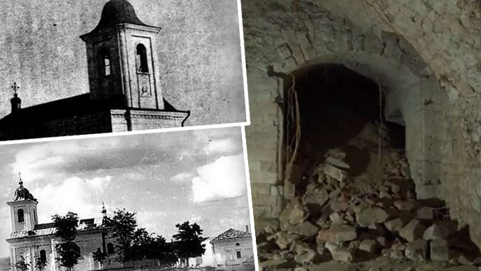O pivniță construită acum 230 de ani, descoperită în Chișinău
