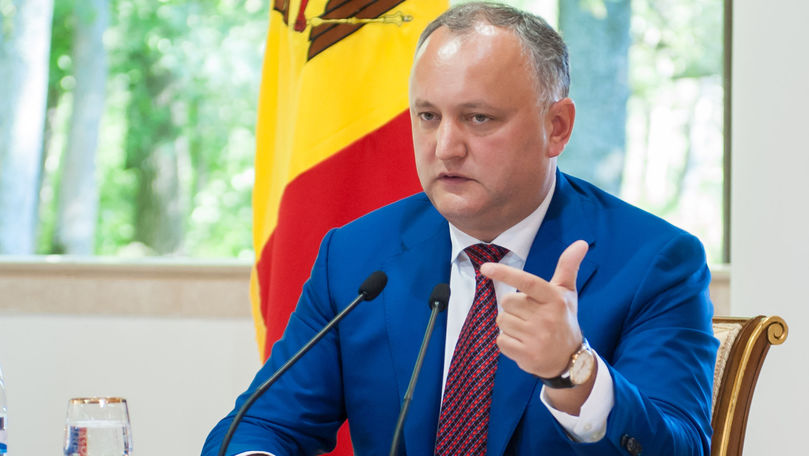Dodon: Rusia ar putea fi atrasă în scenarii de destabilizare a Moldovei