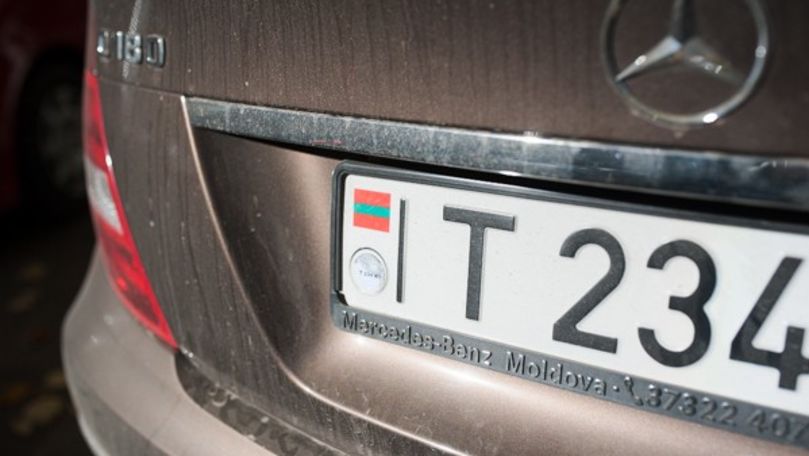 Șoferii din Transnistria vor călători în UE cu mașini cu plăcuțe neutre