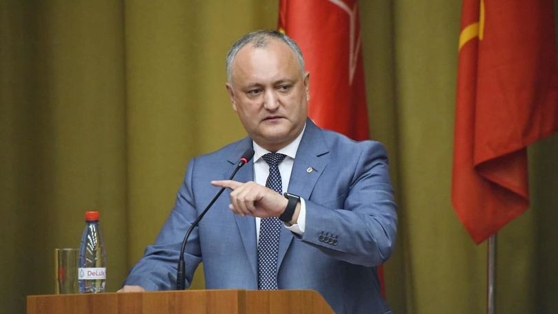 Dodon: Susțin politica externă echilibrată. Moldova nu va fi membru UE