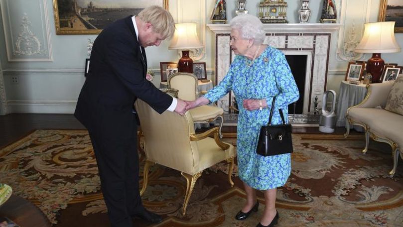 Boris Johnson, desemnat prim-ministru de regina Elisabeta a II-a