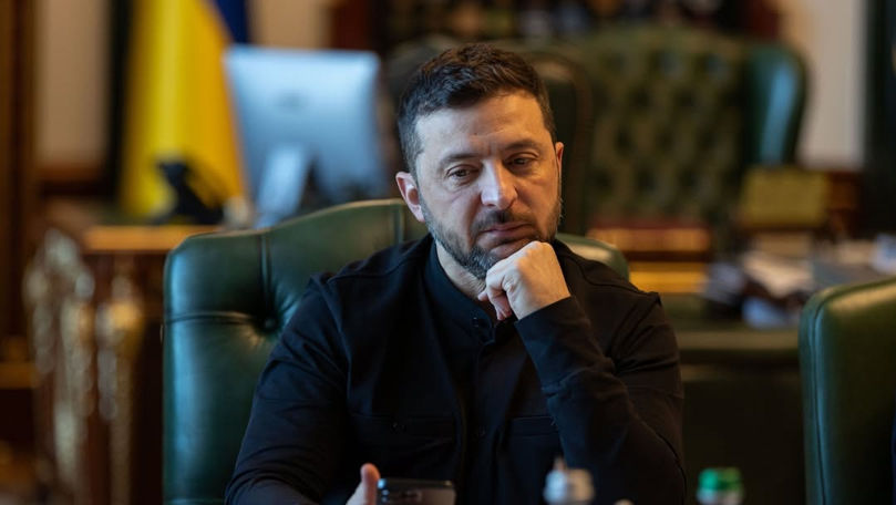 Zelenski, în dialog cu Macron: Cere mai multe sisteme de apărare aeriană
