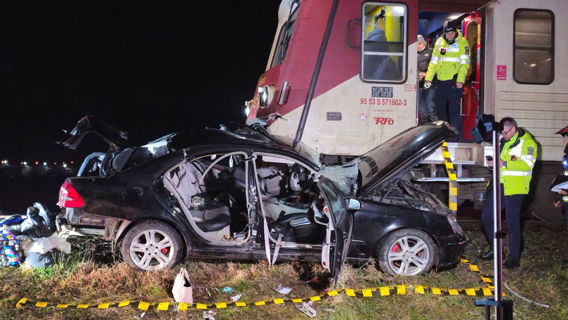 Accident feroviar în România: O moldoveancă moartă și doi răniți