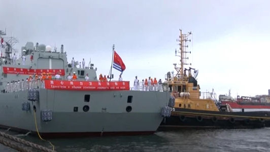 Mai multe nave chineze au sosit în Rusia, în portul Vladivostok