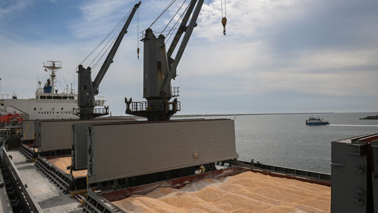 Ucraina cere ajutor pentru a exporta pe mare grânele