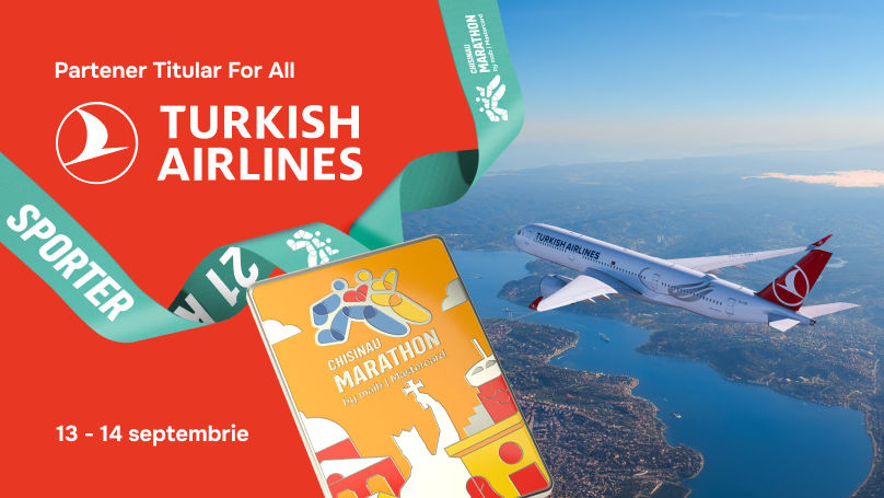 Turkish Airlines marchează 25 de ani de zboruri directe spre Chișinău Ⓟ