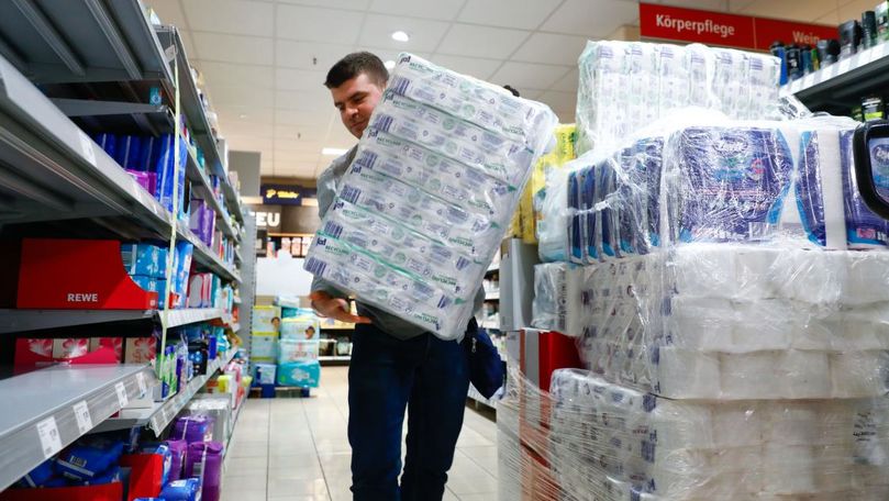 Запас сырья у производителей туалетной бумаги в Украине остался на 10 дней.