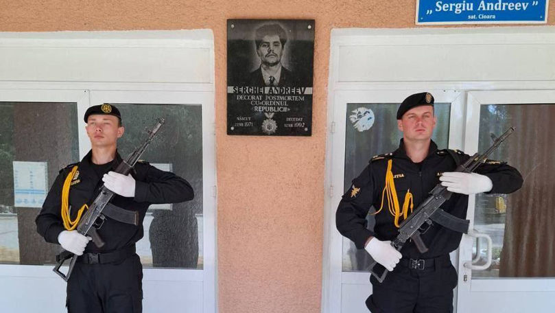 Omagiu în memoria lui Andreev Sergiu, căzut la datorie