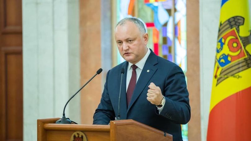 Dodon: Scoateri de restricții și relaxări nu vor fi până pe 28 aprilie