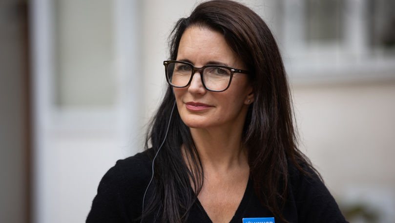 Kristin Davis, în vizită la Chișinău: Vreau să spun lumii despre Moldova