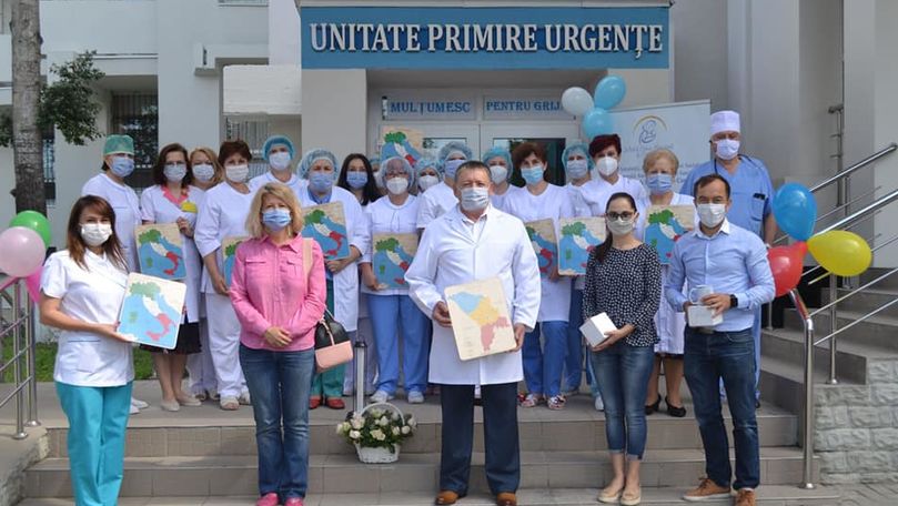 Ambasada Italiei a donat jucării copiilor dintr-un spital din Chișinău