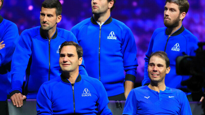 Federer și Nadal au plâns la ultimul meci din cariera elvețianului