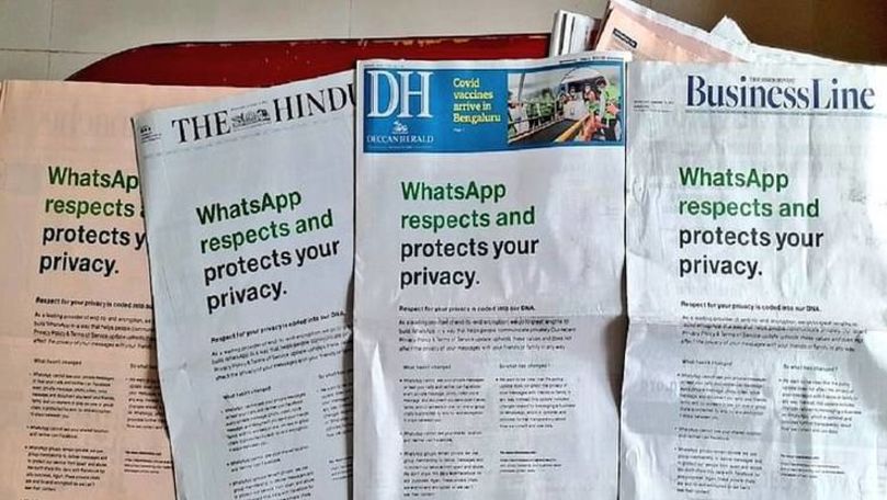 WhatsApp încearcă să stopeze migrarea utilizatorilor cu reclame în ziare