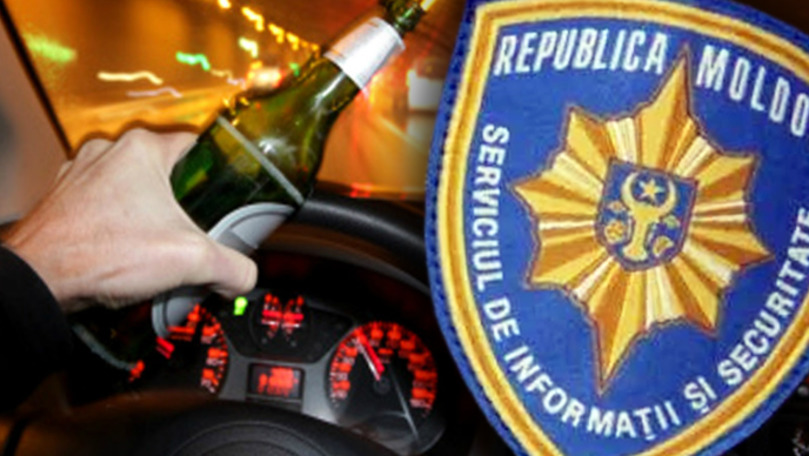 Двух офицеров СИБ задержали пьяными за рулем. Коллаж: Point.md.