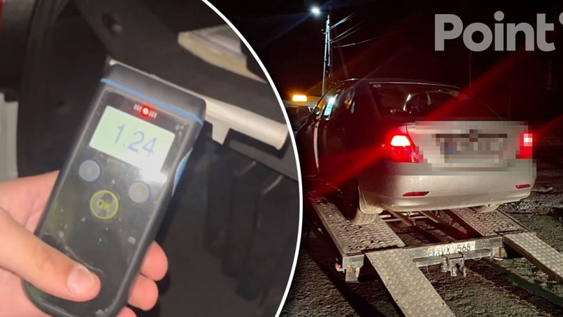 Пьяный водитель устроил гонки по улицам Бельц: возбуждено уголовное дело.