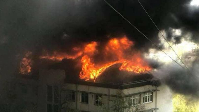 Cauza izbucnirii incendiului de pe strada Academiei, stabilită