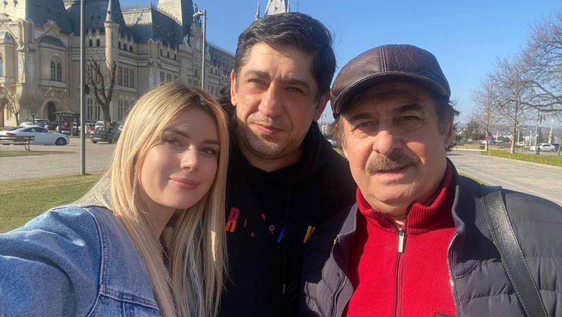 Nicolae Botgros, fiul său și viitoarea noră s-au vaccinat la Iași