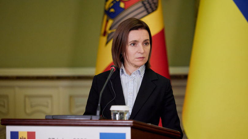 Maia Sandu: Susținătorii agresiunii Rusiei nu sunt bineveniți în Moldova