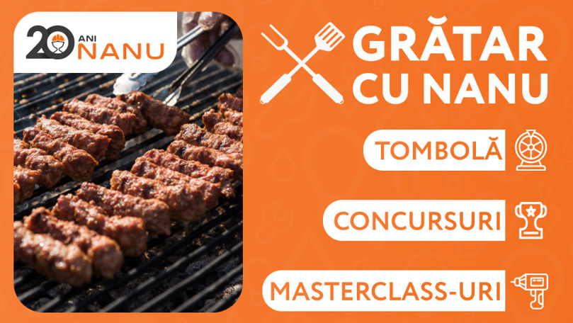 Nanu Market te invită la Grătar - 20 de ani alături de tine Ⓟ