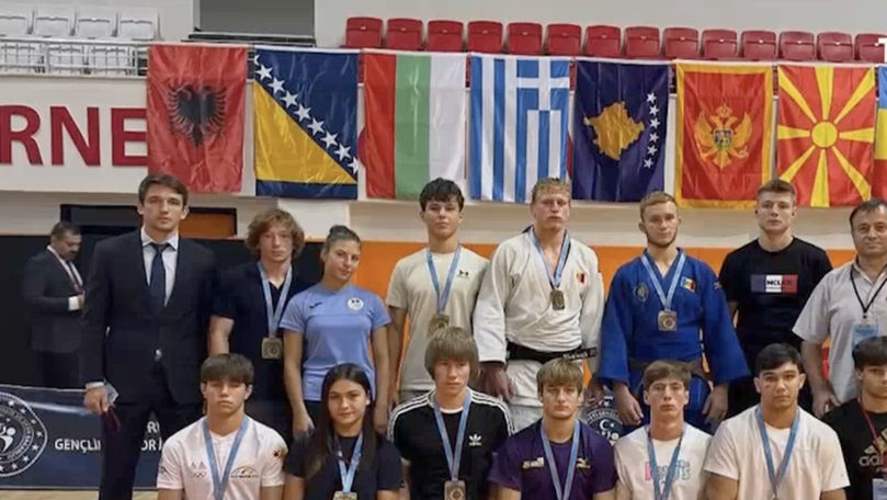 Judocanii moldoveni au cucerit 11 medalii la Campionatul Balcanic