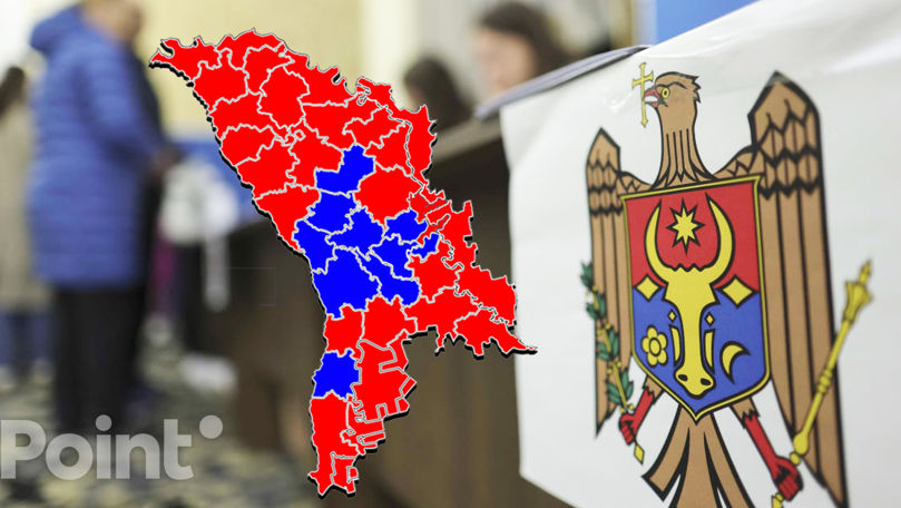 Большинство районов Молдовы проголосовали против референдума.