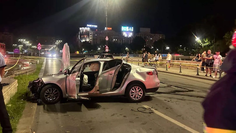 Grav accident în centrul Bucureștiului: 12 persoane au ajuns la spital