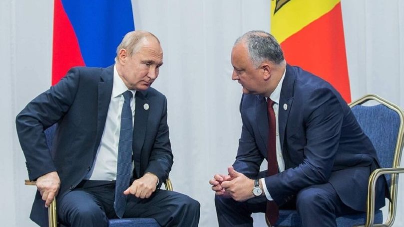 Путин по видеосвязи проведет переговоры с главой Молдовы Игорем Додоном.