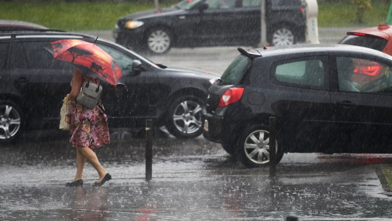 Prognoza meteo de ultimă oră: La Chișinău va crește intensitatea ploilor