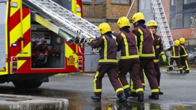 Incendiu premeditat la Londra: Un român a murit