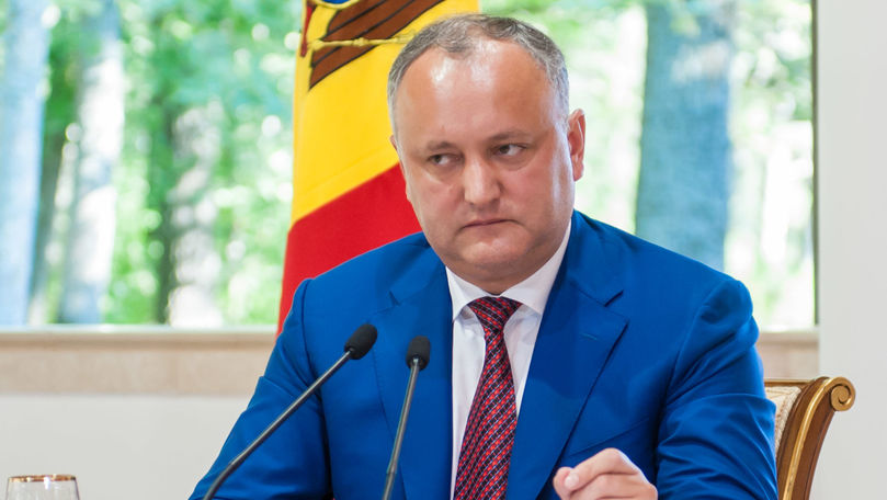 Reacția lui Dodon la decizia Parlamentului de a numi alți judecători