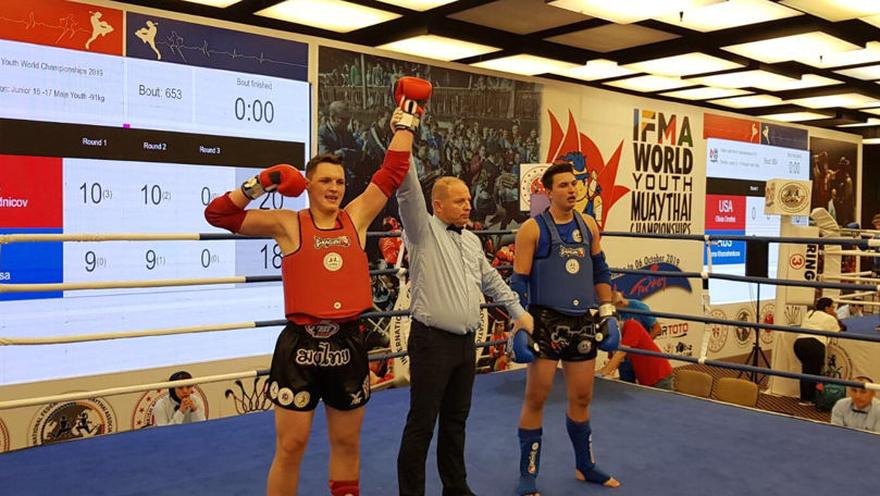 Campionatul Mondial de Muay Thai pentru Juniori: Un moldovean, pe podium