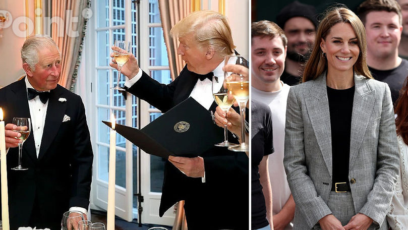Король Карл III готовится встречать Трампа: его "тайное оружие" — принцесса Кейт.