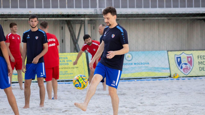 Naționala de fotbal pe plajă a Republicii Moldova, meciuri în elită
