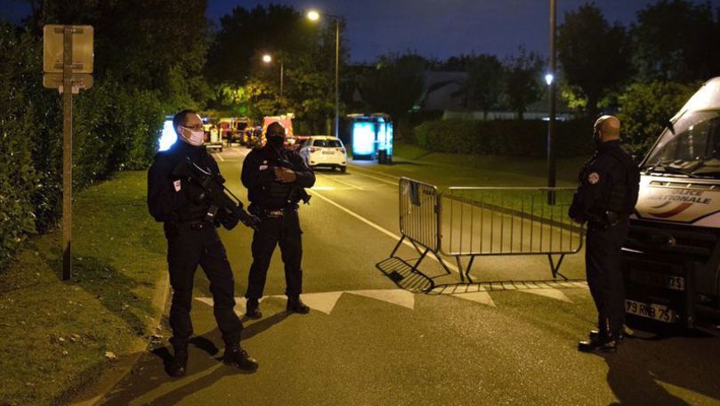 Cazul profesorului decapitat la Paris: 4 reținuți, printre care un minor
