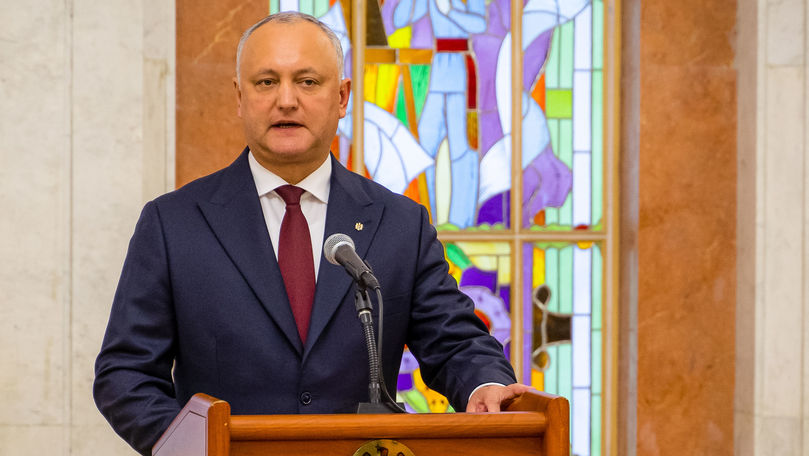 Igor Dodon a dezvăluit numele persoanei infectate cu coronavirus