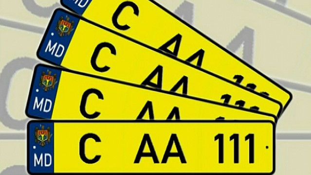 Plăcuțele de înmatriculare galbene pentru mașini vor fi anulate