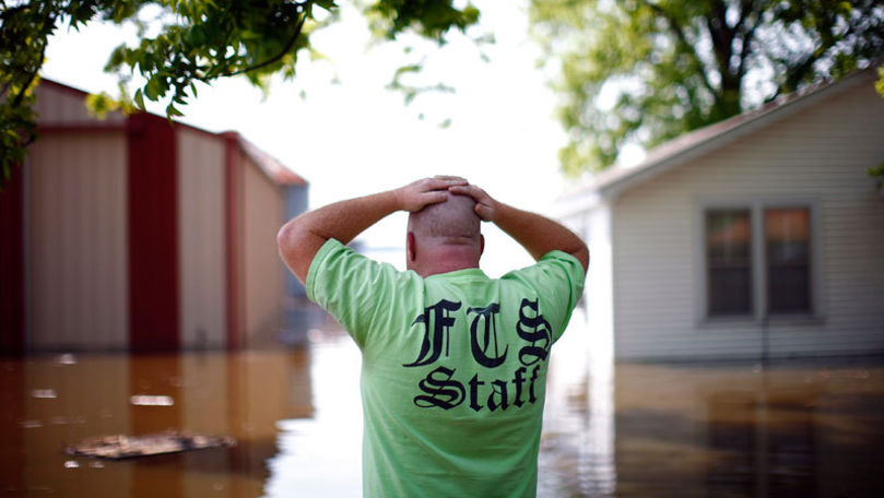 Un oraș american, ameninţat de inundaţii care ar putea genera distrugeri